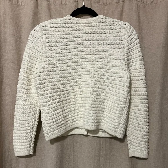 ba&sh Cream Button-Up Cardigan - Picture 12 of 15